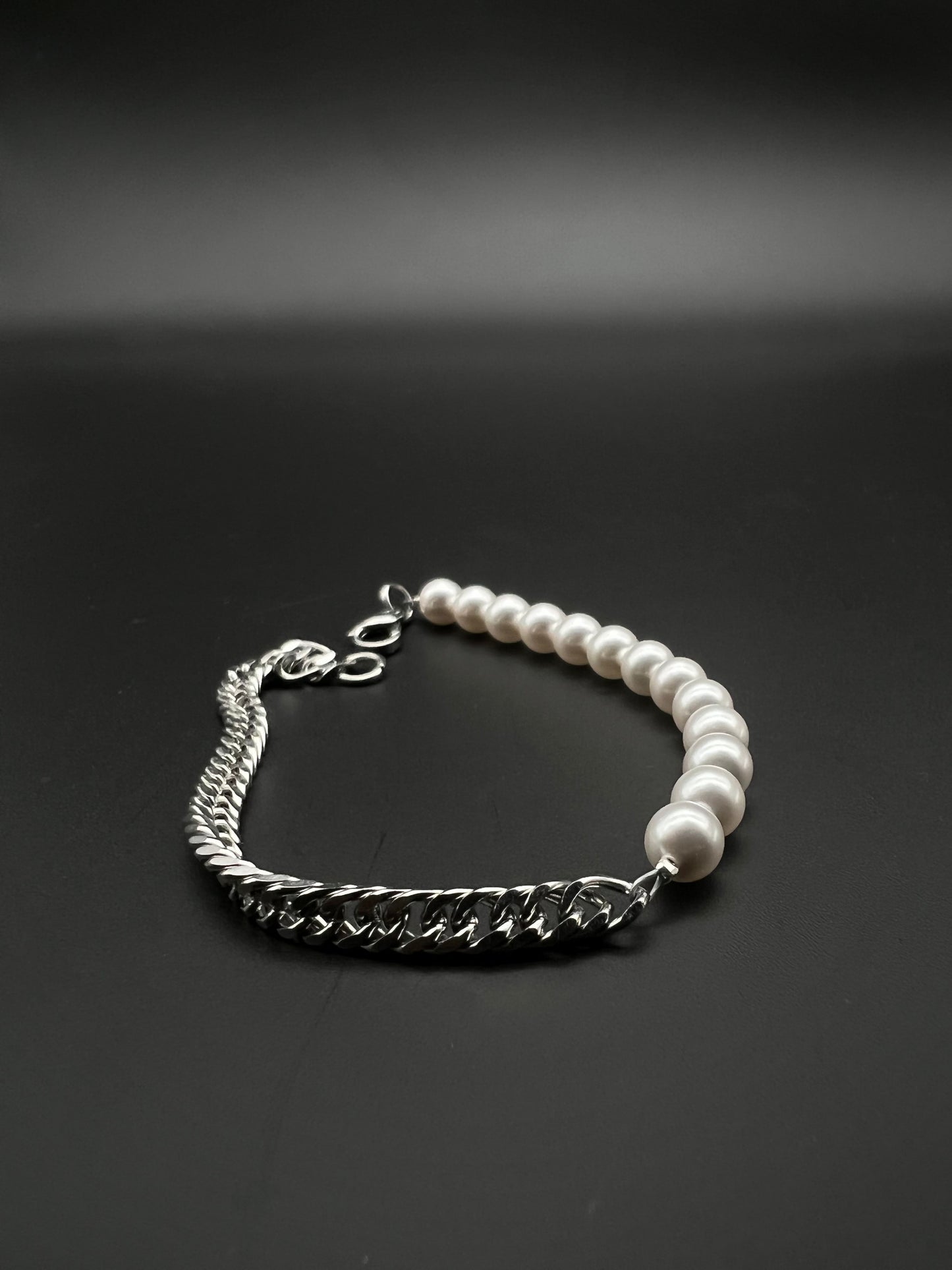 Half & Half Pearl Bracelets