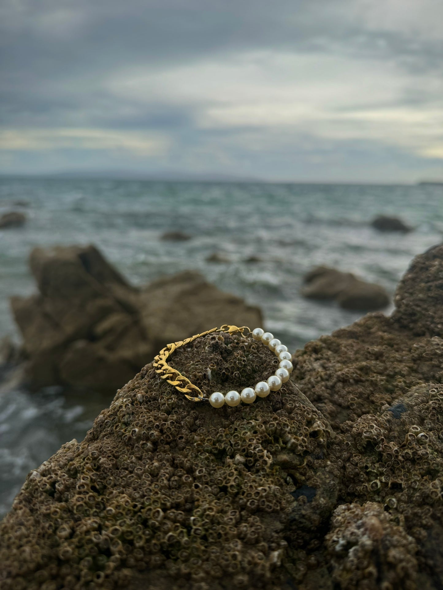 Half & Half Pearl Bracelets