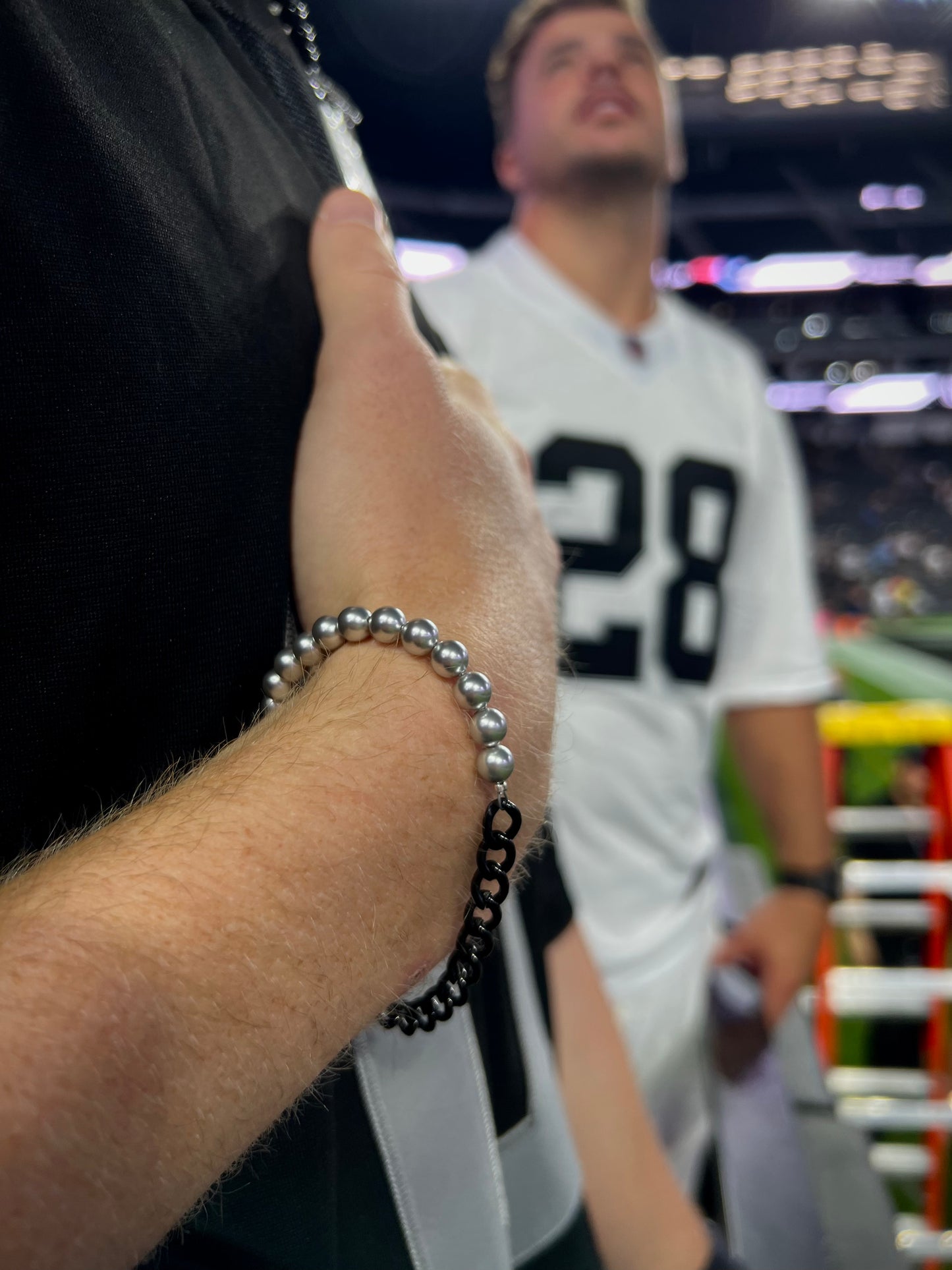 Half & Half Pearl Bracelets