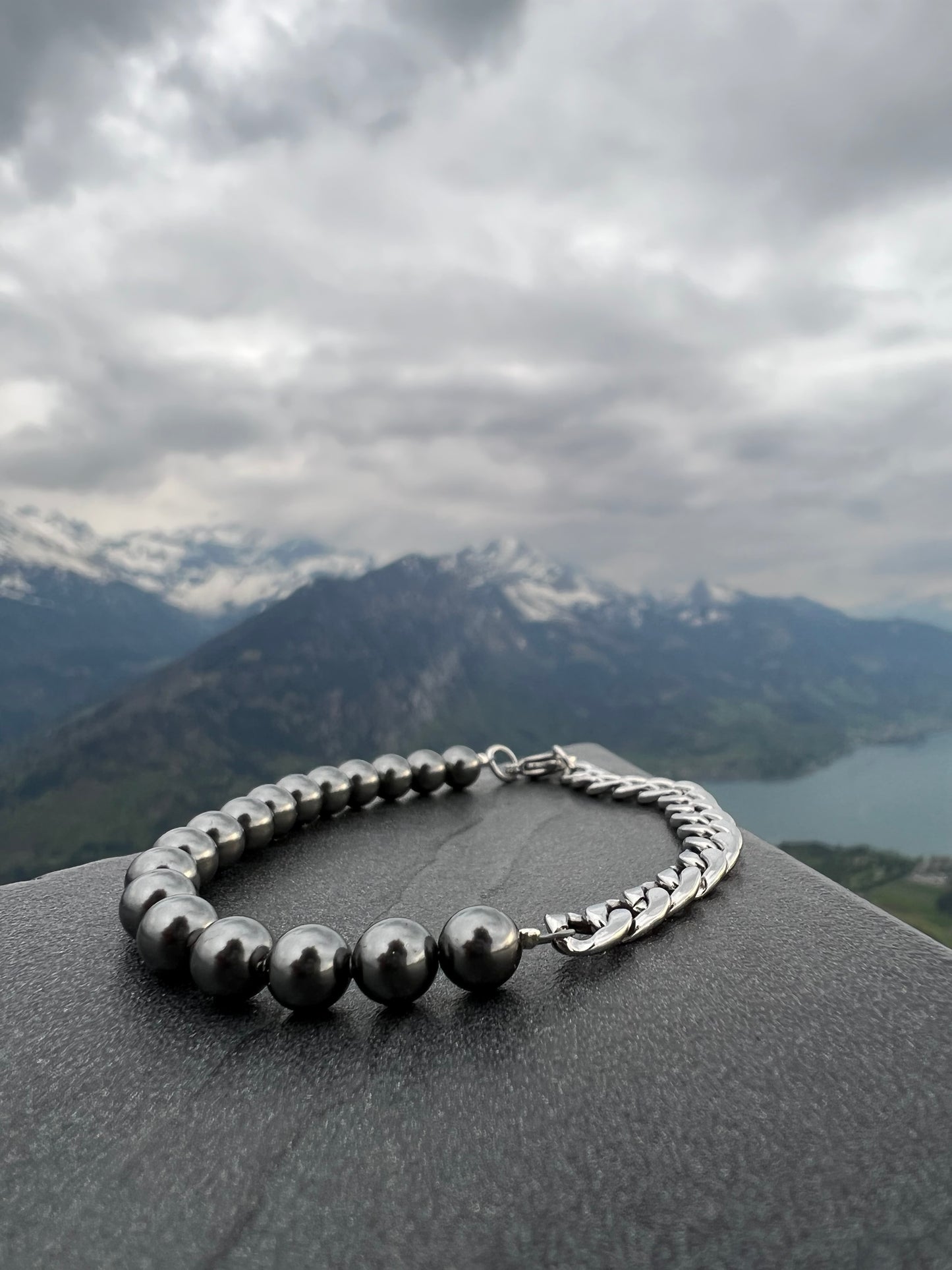 Half & Half Pearl Bracelets