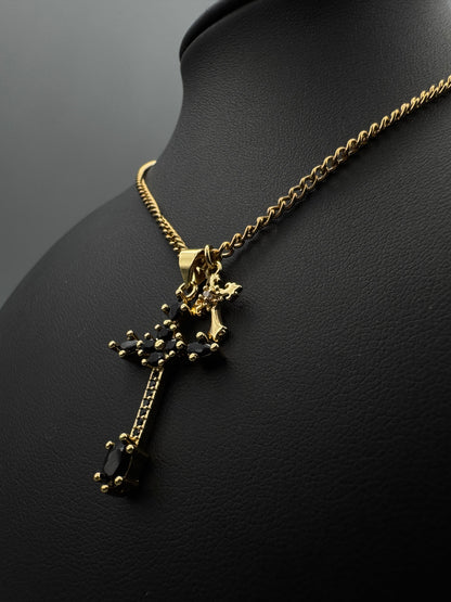 Double Crossed Necklace