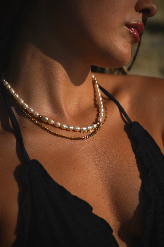 Golden Ariel Necklace