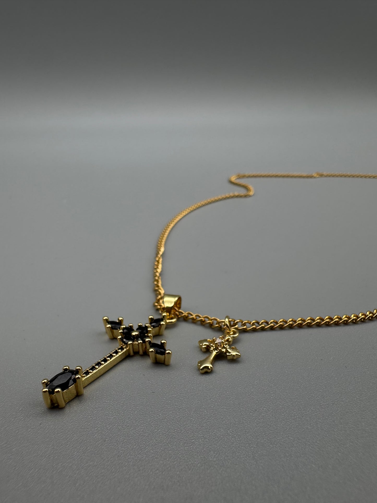 Double Crossed Necklace