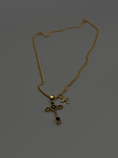Double Crossed Necklace